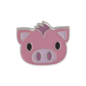 Pig Face Emoji Soft Enamel Lapel Pin Pin WizardPins 1 Pin 