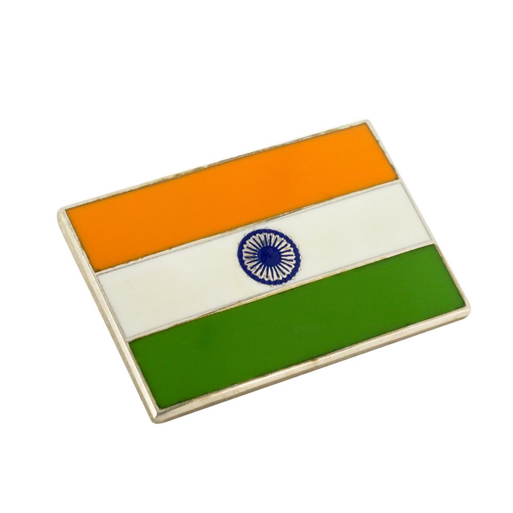 Indian Flag India Enamel Lapel Pin
