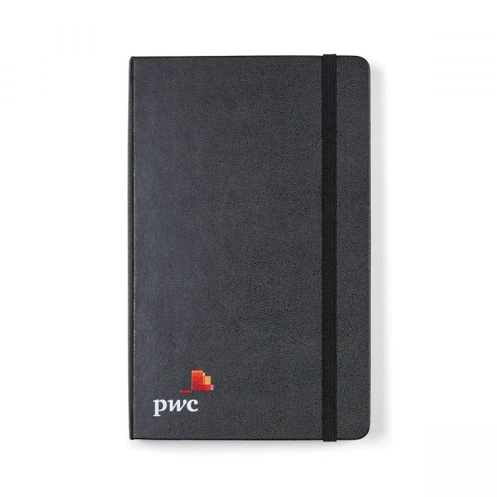 Moleskine Hard Cover Ruled Large Expanded Notebook Black Multi Color 