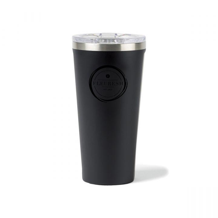 Corkcicle 16 oz Travel Coffee Mug with Lid, Stainless Steel