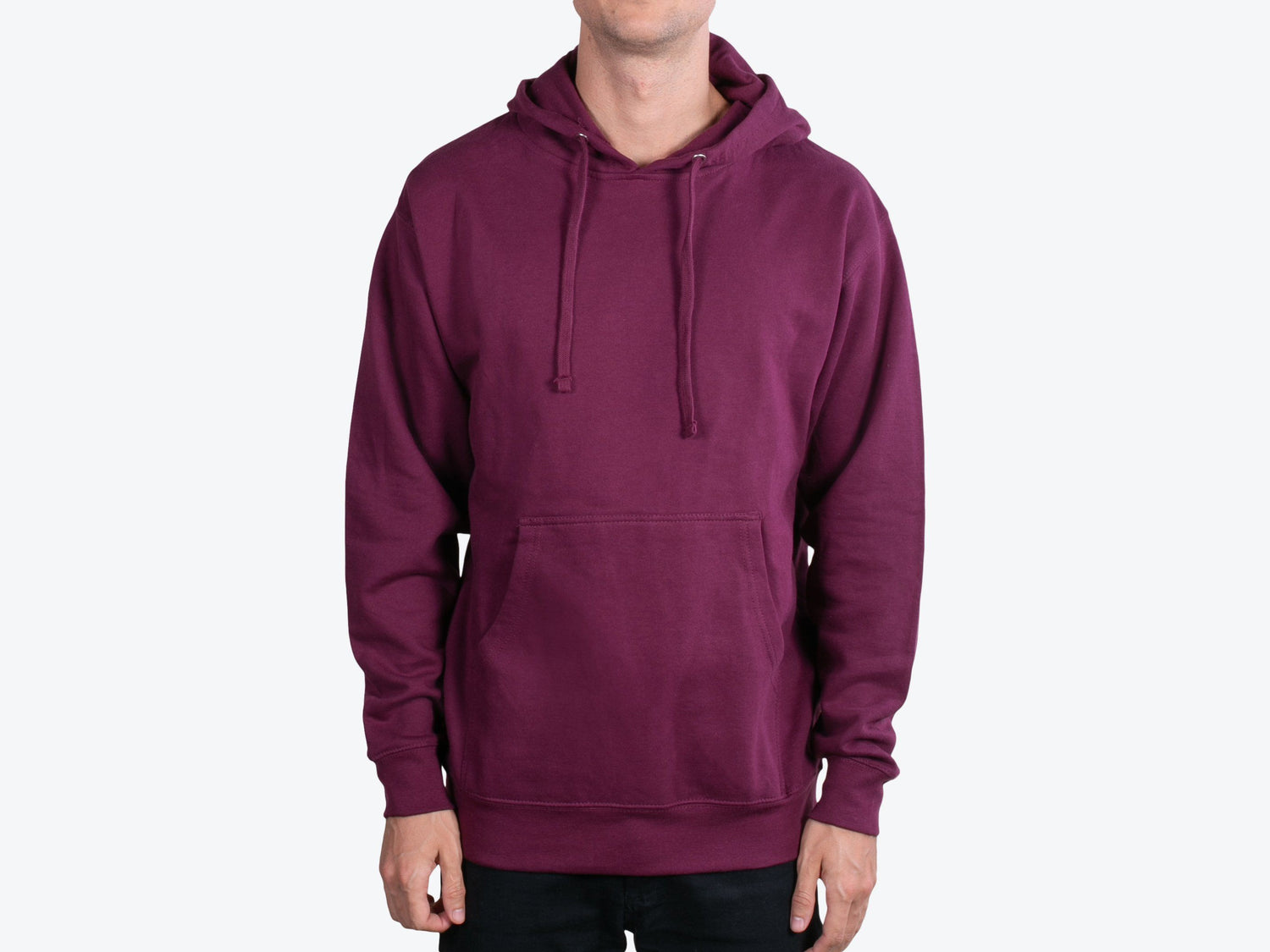 Independent Trading Co SS4500 Maroon Single Color 